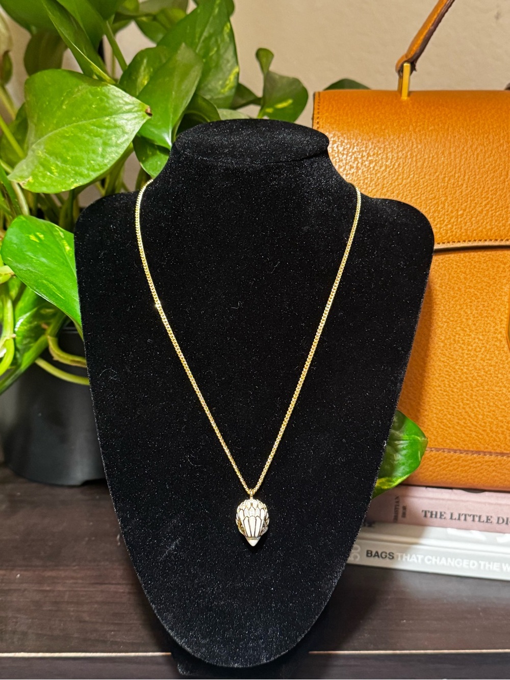 Kurt Geiger Eagle Head Pendant Necklace Gold Tone | Statement Luxe